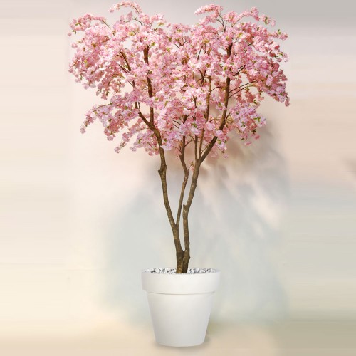 Planta semi-artificiala Ila, Cherry Blossom Tree Pink - 320 cm